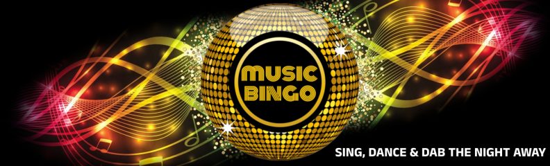 Music Bingo sing dab & dance the night away